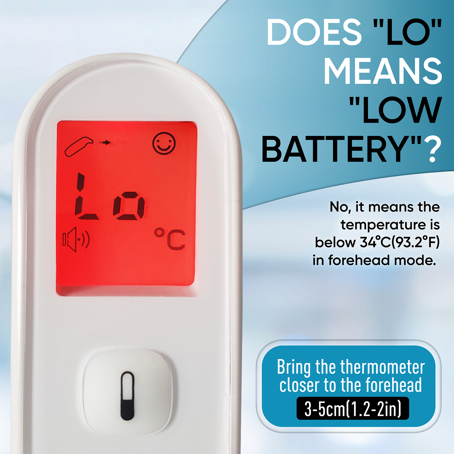 ByFloProducts Digital Forehead Thermometer (PG-IRT1602)