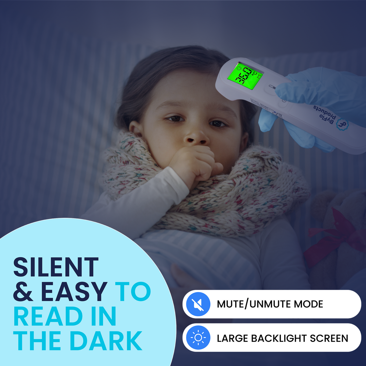 Forehead Thermometer for Baby - Adult Digital Forehead Thermometer - PG-IRT1602