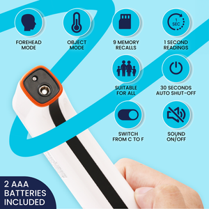 Forehead Thermometer for Baby - Adult Digital Forehead Thermometer - PG-IRT1602