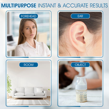 ByFloProducts 4-in-1 Non-Contact Infrared Thermometer (JPD-FR301)