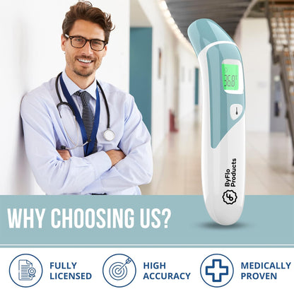 ByFloProducts Forehead, Ear & Object Thermometer (JPD-FR403)